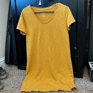 Yellow t-shirt dress from Universal Thread (Target brand)